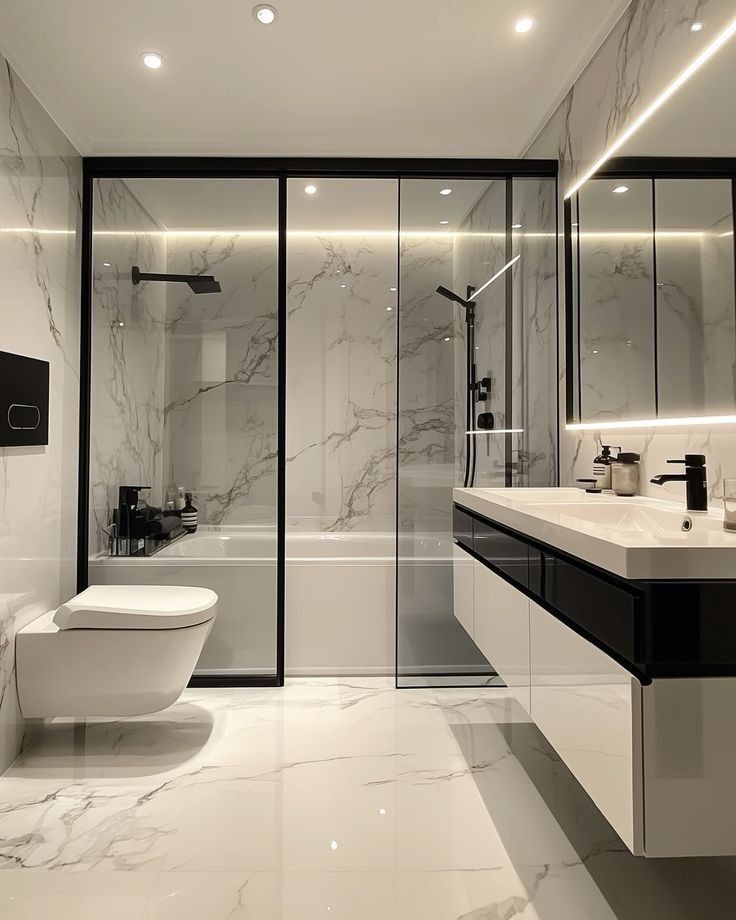 Contemporary Bathroom Two